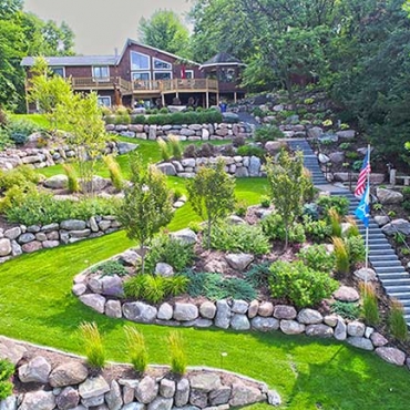 Outdoor Staircase and Landscaping Ideas