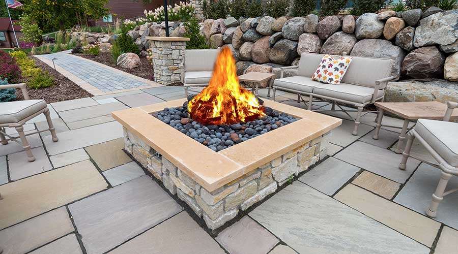 Natural Stone Fire Pit