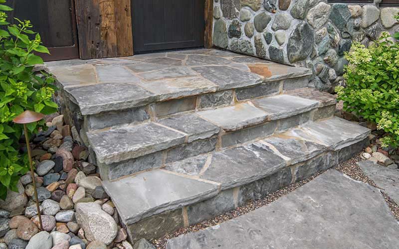 Steps Backyard Reflections Annandale Mn Landscape Design Steps Backyard Reflections, Outdoor Stone Steps
