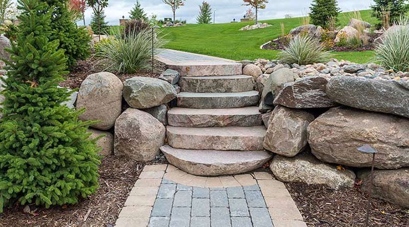 Steps Backyard Reflections Annandale Mn Landscape Design - Patio Stone Step Ideas Steps Backyard Reflections Annandale Mn Landscape Design - Patio Stone Step Ideas